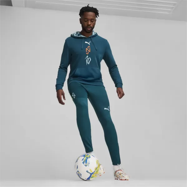  Herren-Sweatshirt PUMA NJR CREATIVITY LOGO HOODY 658955-13 BLAU 