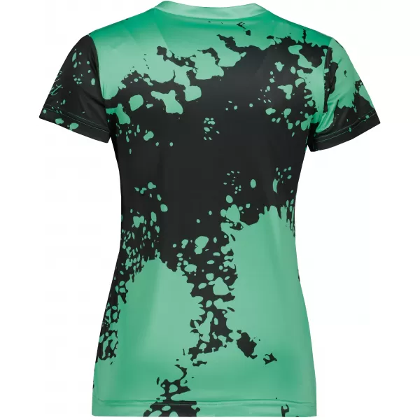  Hochwertiges Funktions-T-Shirt für Damen ALTISPORT VOJ/ALW012TR01 SCHWARZ/TÜRKIS 