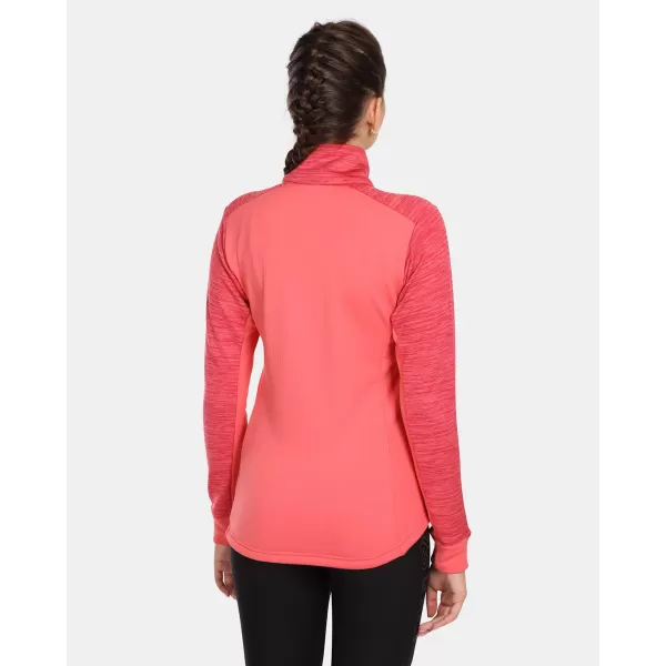  Stretch-Sweatshirt für Damen KILPI SIREN-W UL0203KI ROSA 