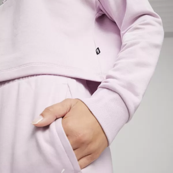  Damen-Sweatshirt PUMA ESS CROPPED LOGO HOODIE TR 586870-60 ROSA 