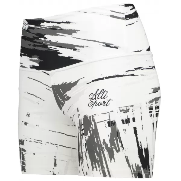  Kurze Premium-Leggings für Damen ALTISPORT VOJ/ALW010LEG03 WEIß 