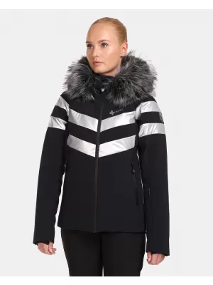 Damen-Skijacke KILPI LTD ASTER-W UL0141KI SCHWARZ