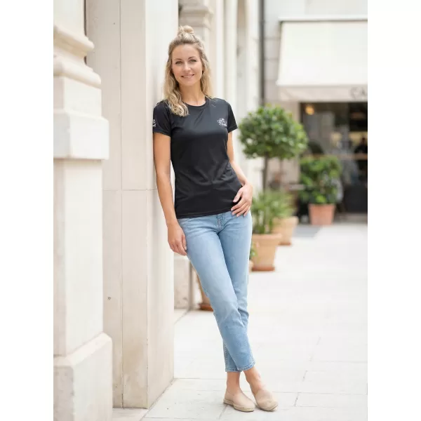  Hochwertiges Funktions-T-Shirt für Damen ALTISPORT VOJ/ALW000TR01 SCHWARZ 