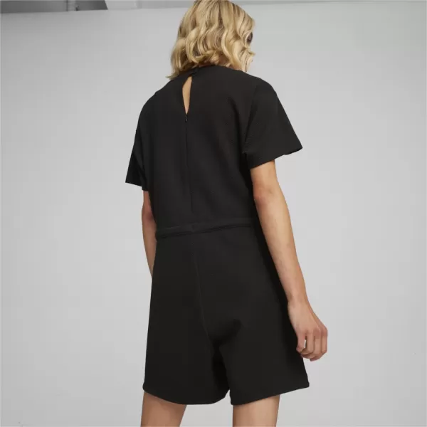 Damenoverall PUMA HER SHORT JUMPSUIT 677891-01 SCHWARZ 