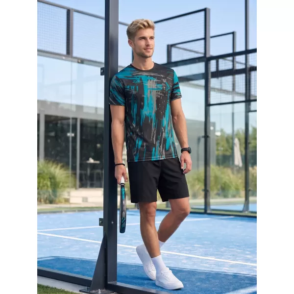  Hochwertiges Funktions-T-Shirt für Herren ALTISPORT VOJ/ALM010TR01 SCHWARZ/SMARAGD 