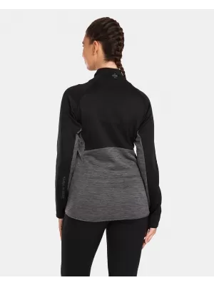 Funktions-Sweatshirt für Damen KILPI TOMMS-W UL0204KI SCHWARZ