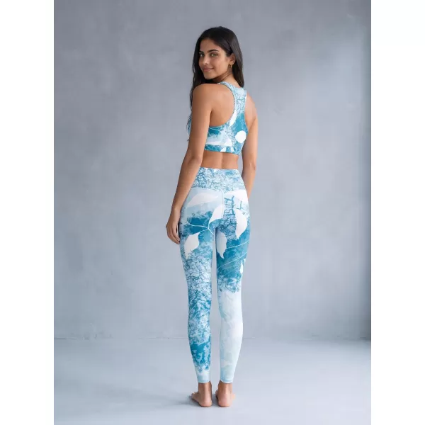  Premium-Sport-BH für Damen ALTISPORT VOJ/ALW020POD01 BLAU 