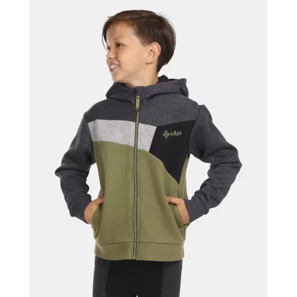 Jungen-Sweatshirt KILPI PREDA-JB UJ0206KI GRÜN 
