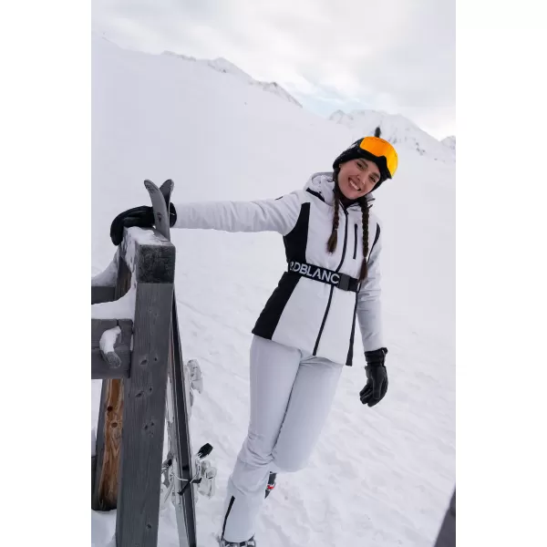  Softshellhose für Damen NORDBLANC PROFOUND NBWP7940 WEIß 