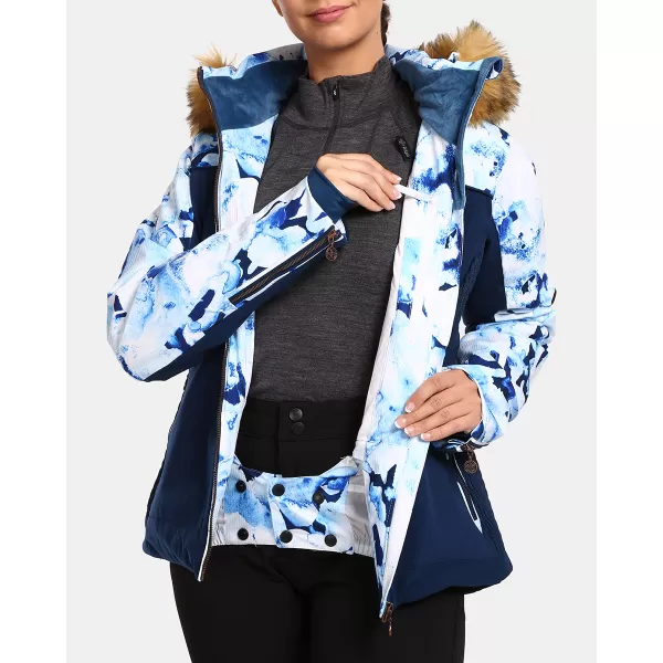  Damen-Skijacke KILPI LENA-W UL0109KI DUNKELBLAU 