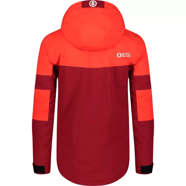  Herren-Skijacke NORDBLANC RIME NBWJM7924 ORANGEFARBENE TINTE 