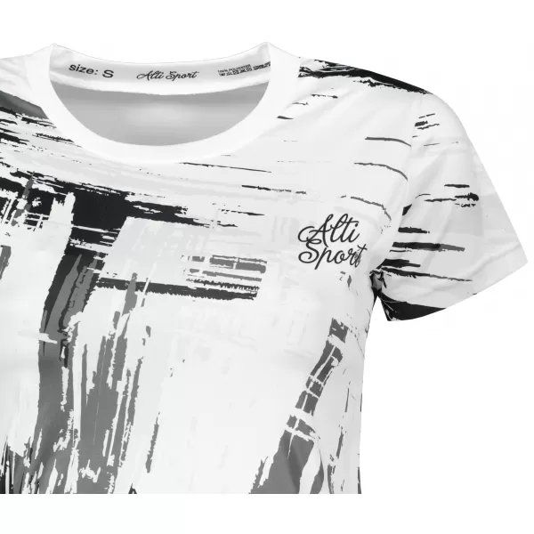  Hochwertiges Funktions-T-Shirt für Damen ALTISPORT VOJ/ALW010TR01 WEIß 