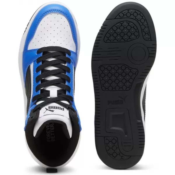  Kinderschuhe PUMA REBOUND V6 MID JR 393831-06 WEIß 