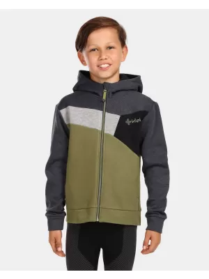 Jungen-Sweatshirt KILPI PREDA-JB UJ0206KI GRÜN