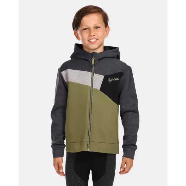  Jungen-Sweatshirt KILPI PREDA-JB UJ0206KI GRÜN 
