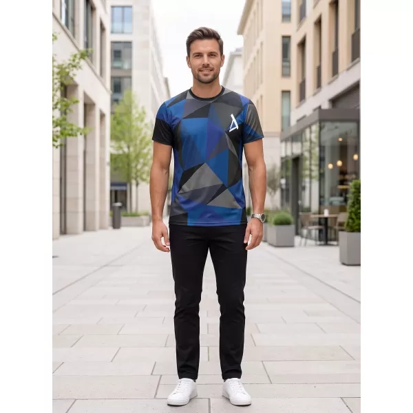  Herren Premium Plus Funktions-T-Shirt ALTISPORT VOJ/ALM007TR02 DUNKELBLAU 