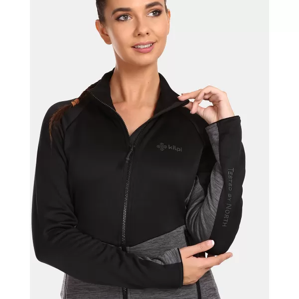  Funktions-Sweatshirt für Damen KILPI TOMMS-W UL0204KI SCHWARZ 