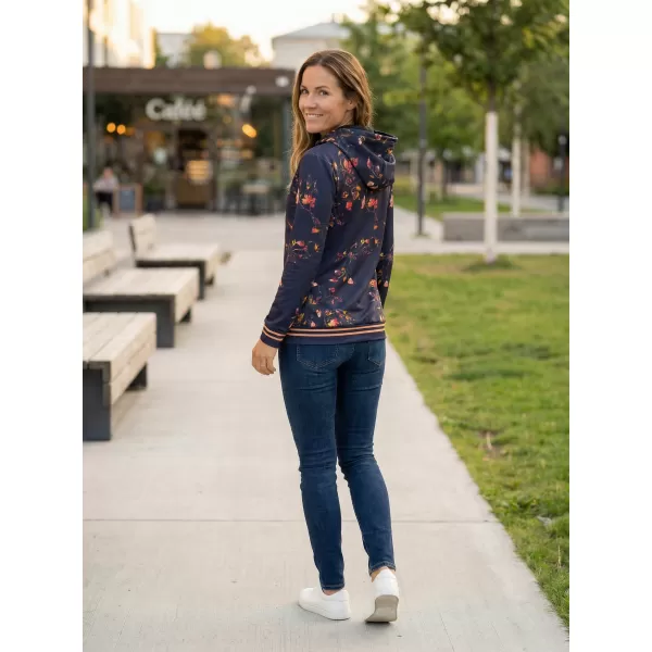  Premium-Sweatshirt für Damen ALTISPORT VOJ/ALW024MI01 DUNKELBLAU 
