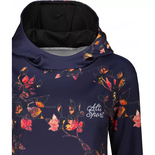  Premium-Sweatshirt für Damen ALTISPORT VOJ/ALW024MI01 DUNKELBLAU 