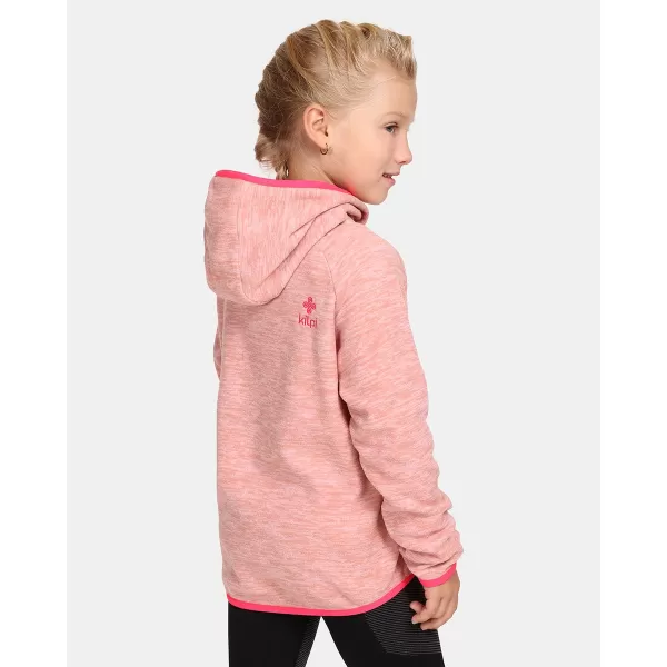  Fleece-Sweatshirt für Mädchen KILPI FLOND-JG UJ0253KI HELLROSA 