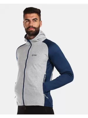 Warmes Herren-Sweatshirt KILPI VERSAM-M UM0215KI DUNKELBLAU