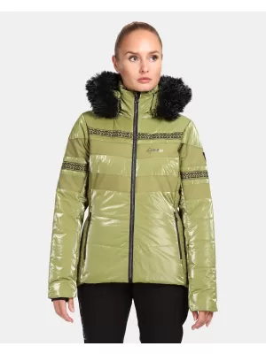 Damen-Skijacke KILPI DALILA-W UL0132KI GRÜN