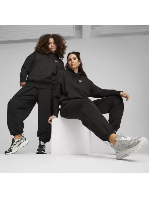Damen-Sweatshirt PUMA BETTER RELAXED HOODIE 624227-01 SCHWARZ