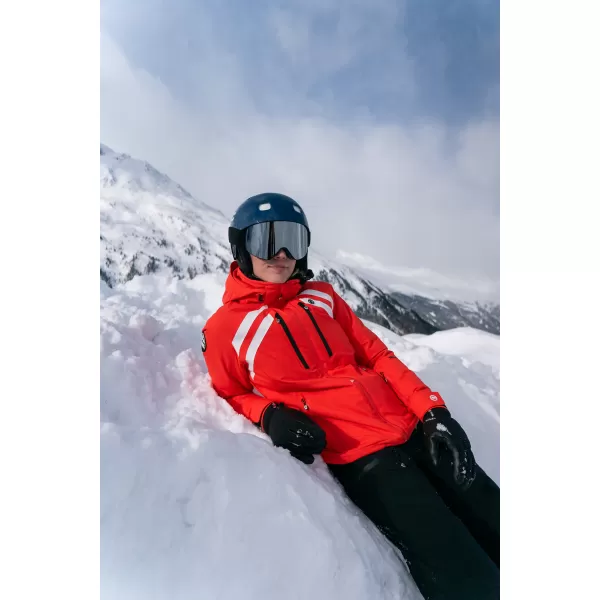  Damen-Skijacke NORDBLANC CREVASSE NBWJL7932 ORANGEFARBENE TINTE 