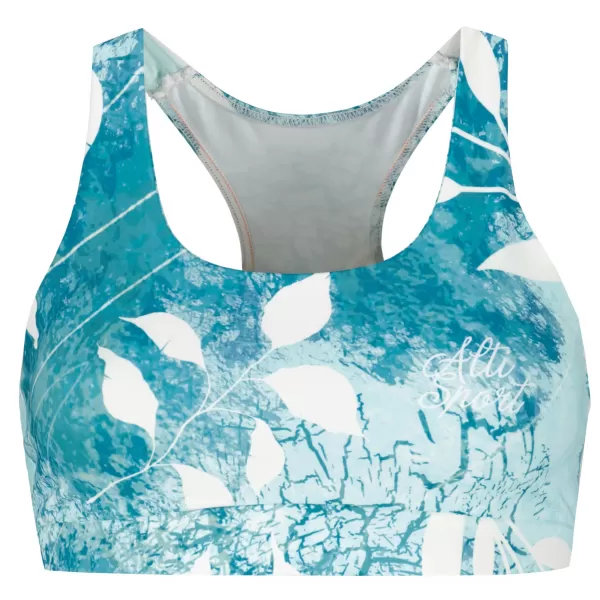  Premium-Sport-BH für Damen ALTISPORT VOJ/ALW020POD01 BLAU 