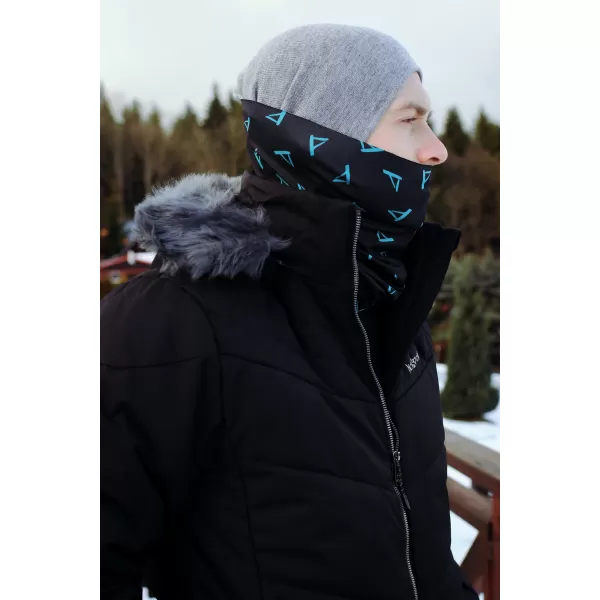 Halstuch ALTISPORT VOJ/ALU013NAK01 SCHWARZ/SMARAGD 