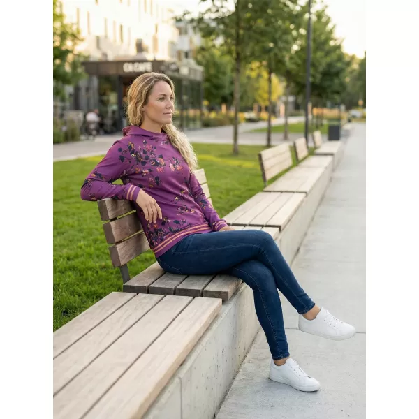  Premium-Sweatshirt für Damen ALTISPORT VOJ/ALW024MI01 LILA 