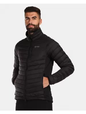 Isolierte Herrenjacke KILPI ACTIS-M UM0118KI SCHWARZ