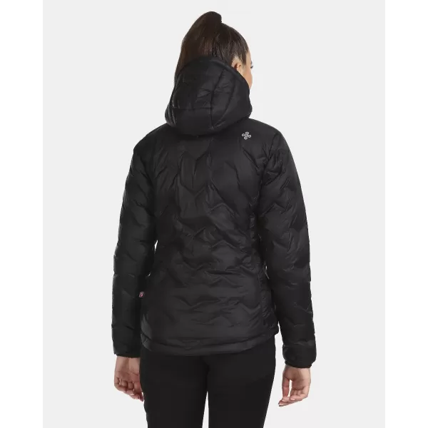  Daunenjacke für Damen KILPI ALBERTA-W UL0134KI SCHWARZ 