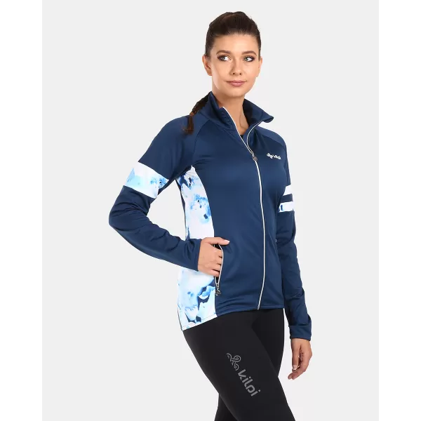  Damen-Sweatshirt KILPI JUNIE-W UL0207KI DUNKELBLAU 