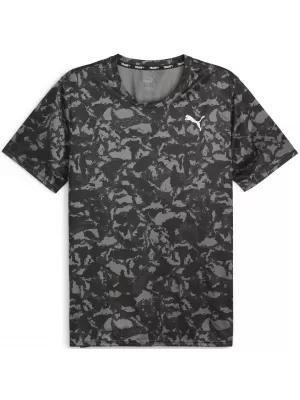 Herren-T-Shirt PUMA TRAIN FAV AOP TEE 525169-01 SCHWARZ