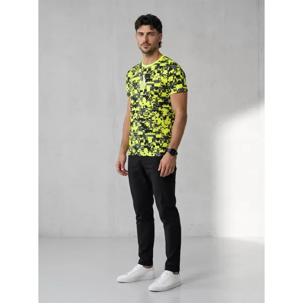  Herren Premium Plus Funktions-T-Shirt ALTISPORT VOJ/ALM011TR02 NEON GELB 