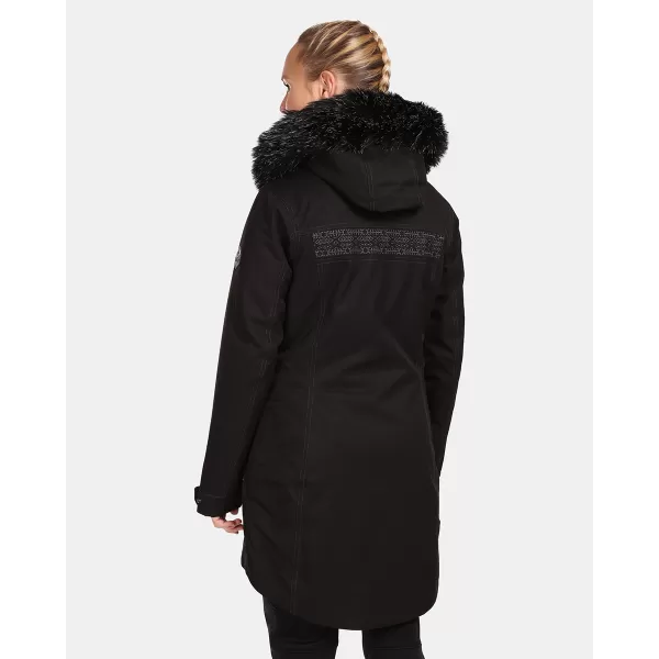  Wintermantel für Damen KILPI PERU-W UL0125KI SCHWARZ 