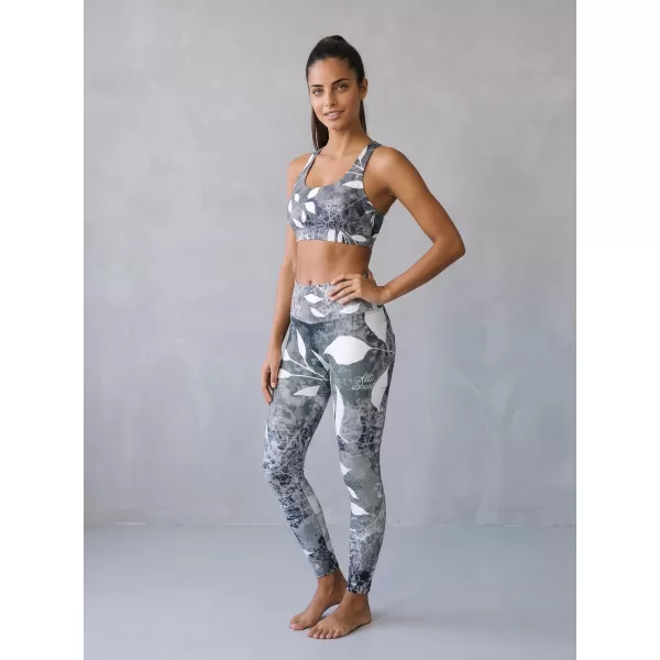 Premium-Sport-BH für Damen ALTISPORT VOJ/ALW020POD01 SCHWARZ UND WEIß 