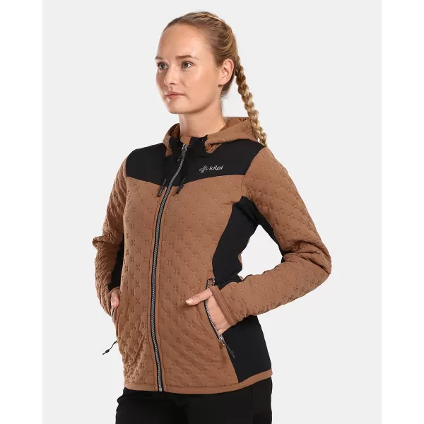  Damen-Sweatshirt KILPI NEVIA-W UL0213KI BRAUN 