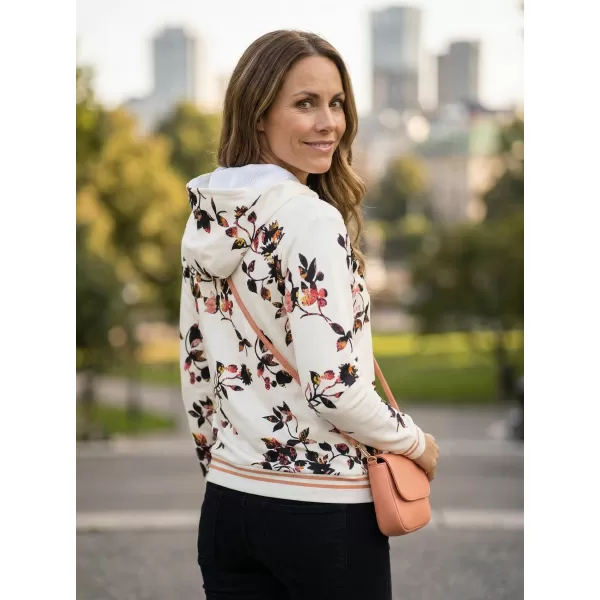  Premium-Sweatshirt für Damen ALTISPORT VOJ/ALW024MI01 WEIß 