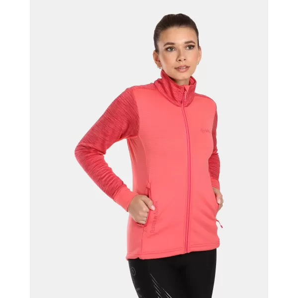  Stretch-Sweatshirt für Damen KILPI SIREN-W UL0203KI ROSA 
