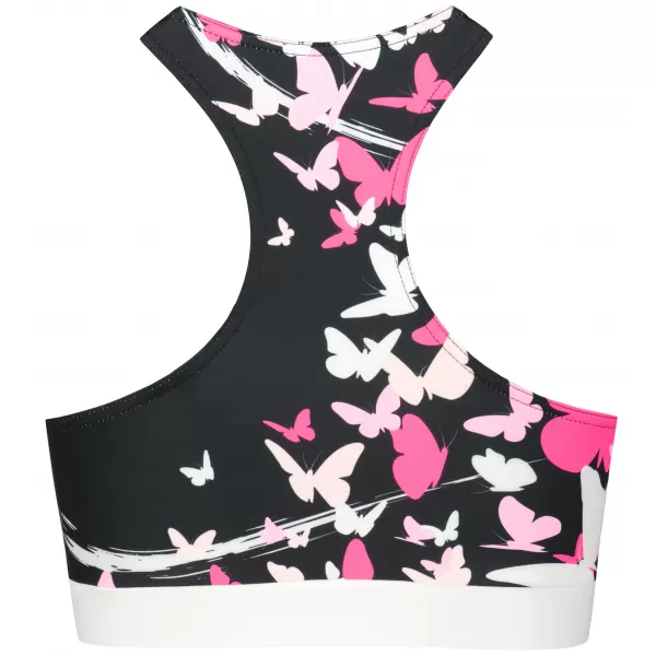  Premium-Sport-BH für Damen ALTISPORT VOJ/ALW022POD01 SCHWARZ ROSA 