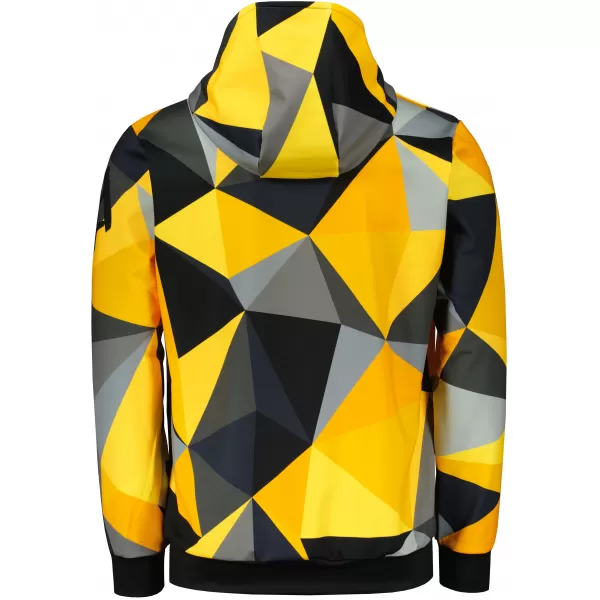  Hochwertiges Funktions-Sweatshirt für Herren ALTISPORT VOJ/ALM007MI01 SCHWARZ UND GELB 