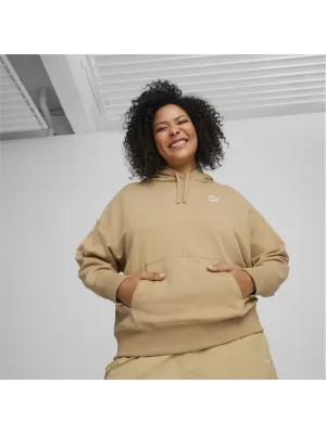 Damen-Sweatshirt PUMA BETTER RELAXED HOODIE 624227-83 BEIGE