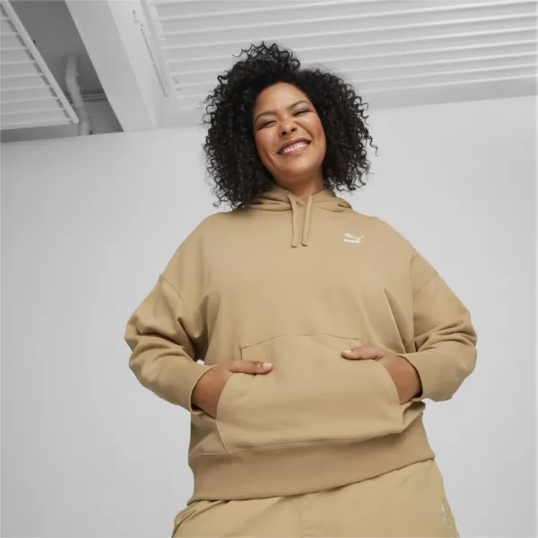  Damen-Sweatshirt PUMA BETTER RELAXED HOODIE 624227-83 BEIGE 