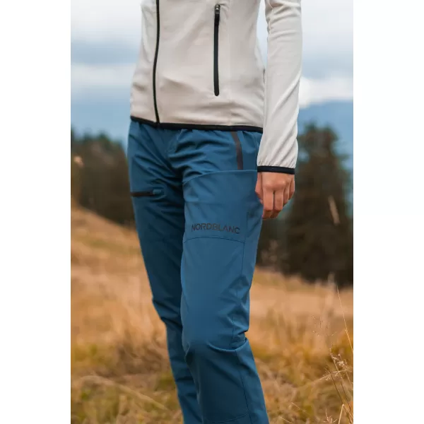  Wasserdichte Outdoor-Hose für Damen NORDBLANC PEACEFUL NBFPL7961 BLAU 