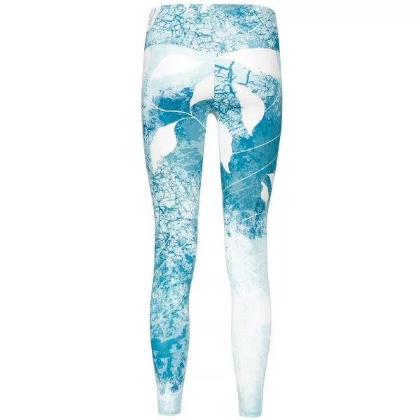  Lange Premium-Leggings für Damen ALTISPORT VOJ/ALW020LEG01 BLAU 