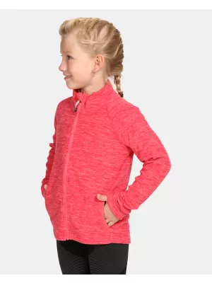 Fleece-Sweatshirt für Kinder KILPI ALACANT-J UJ0203KI ROSA
