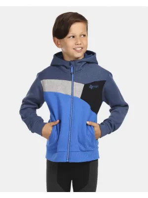 Jungen-Sweatshirt KILPI PREDA-JB UJ0206KI BLAU