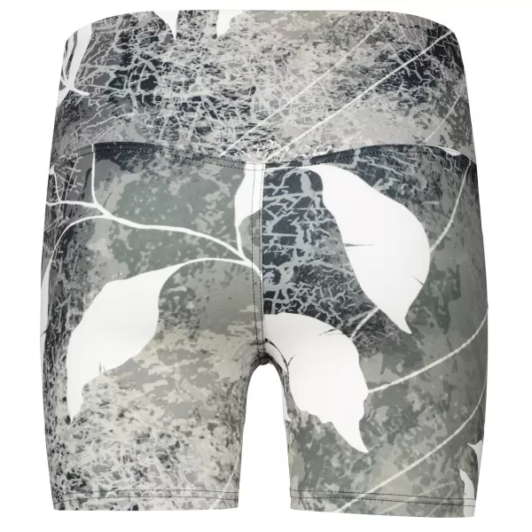  Kurze Premium-Leggings für Damen ALTISPORT VOJ/ALW020LEG03 SCHWARZ UND WEIß 